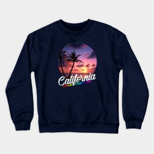 California Sunset Crewneck Sweatshirt